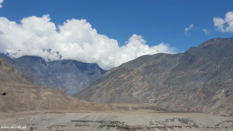 Junction of Karakoram and Himalayas in Gilgit Baltistan