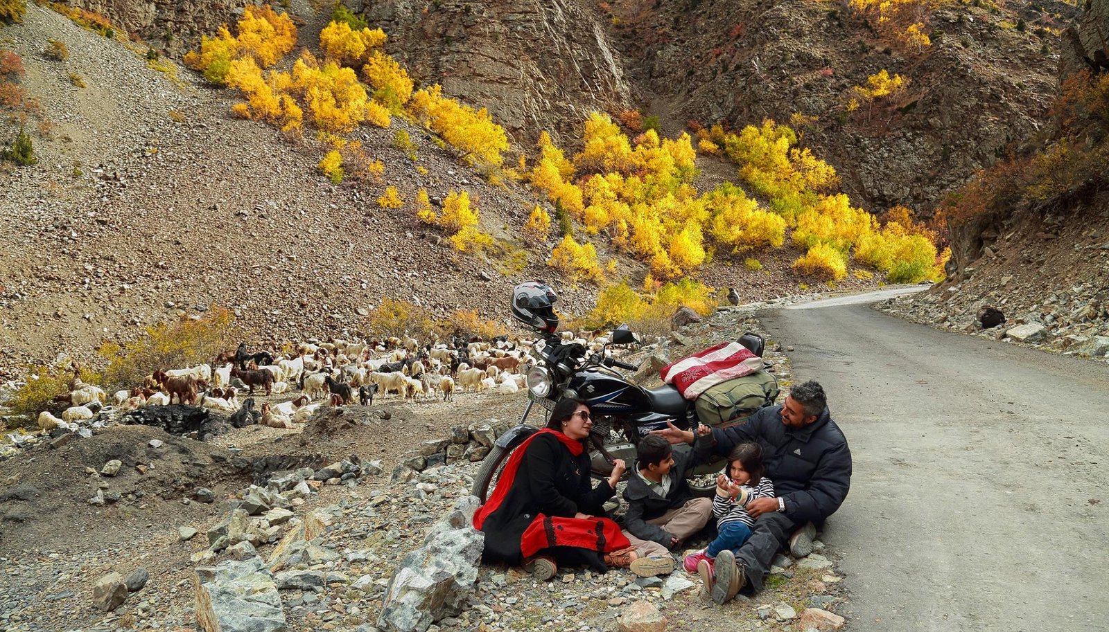 Deosai Road Tourists 