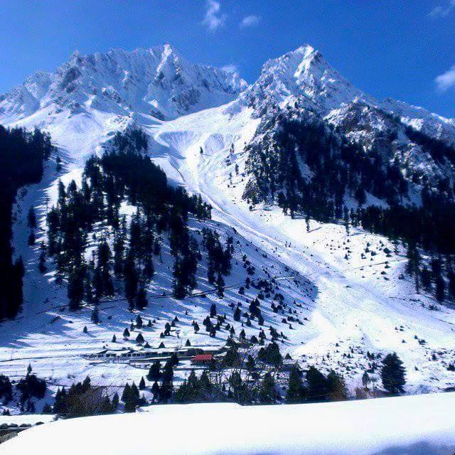 Naltar Valley in Winter